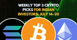 Weekly Top 3 Crypto Picks for Indian Investors July 14–20