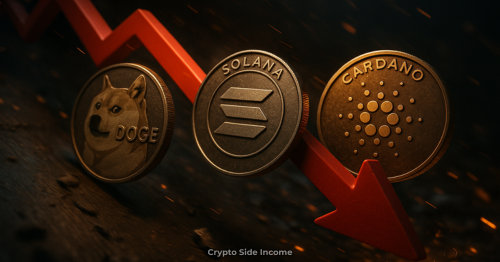Solana, Dogecoin, and Cardano Plunge as $635M Losses Mount